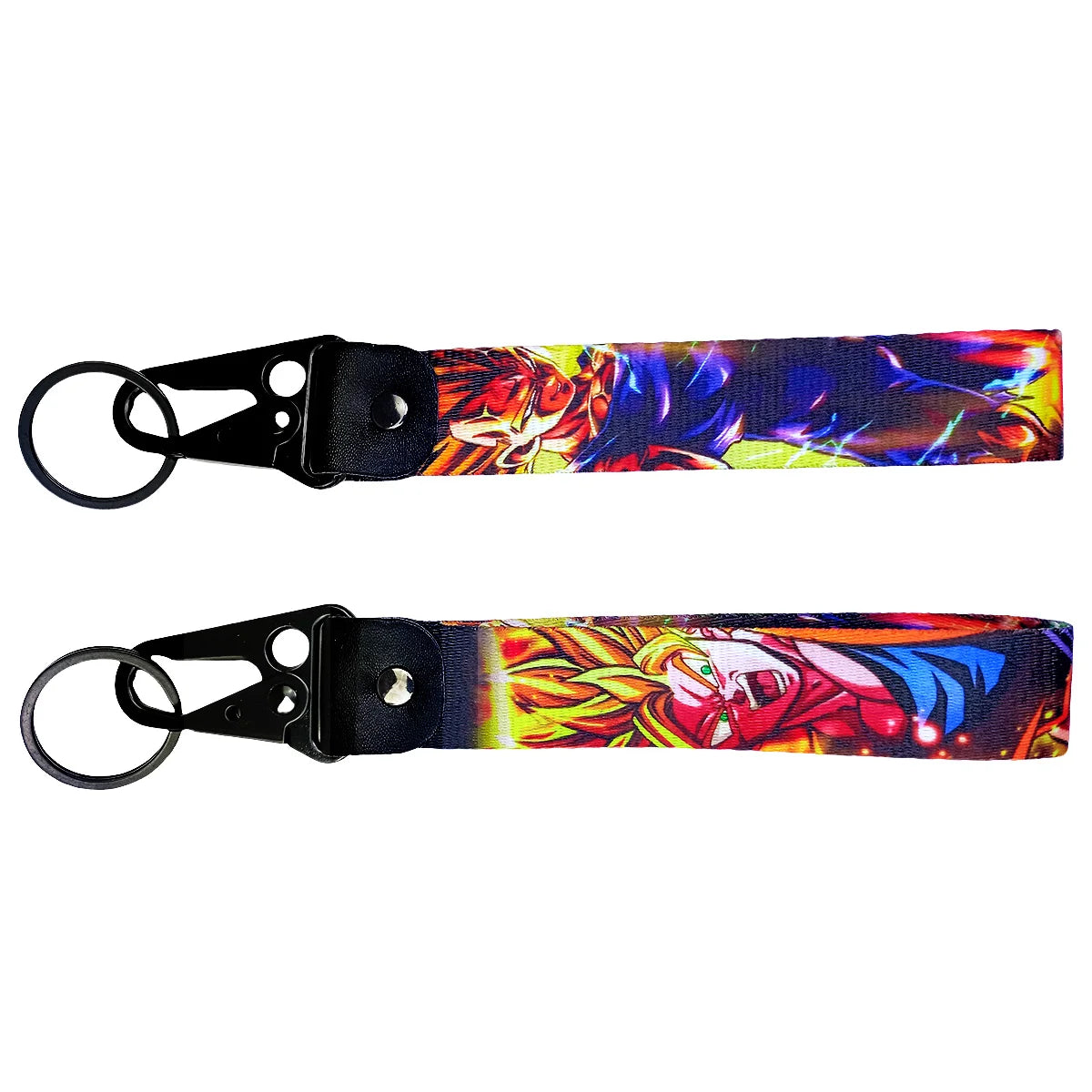 Dragon Ball Z 'Super Saiyan Vegeta' Wrist Lanyard Keyring Clip Keychain