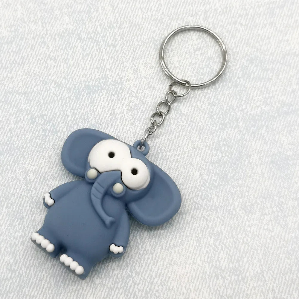 Madagascar 'Burt | Elephant' Keyring Resin Keychain