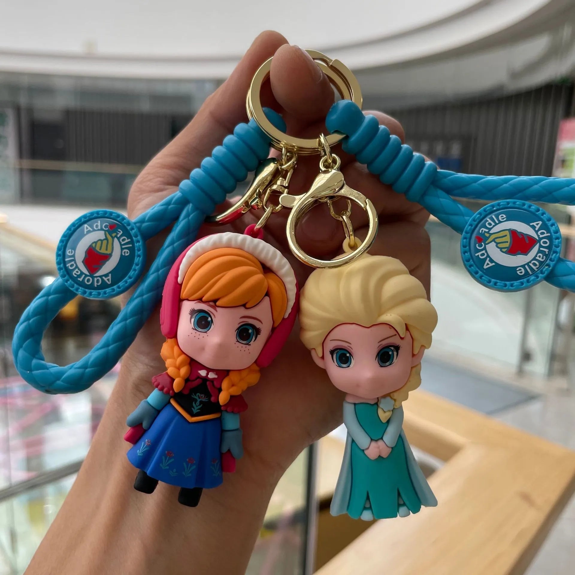 Frozen 'Anna' Keyring PVC Keychain