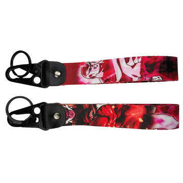 Dragon Ball Z 'Majin Buu' Wrist Lanyard Keyring Clip Keychain