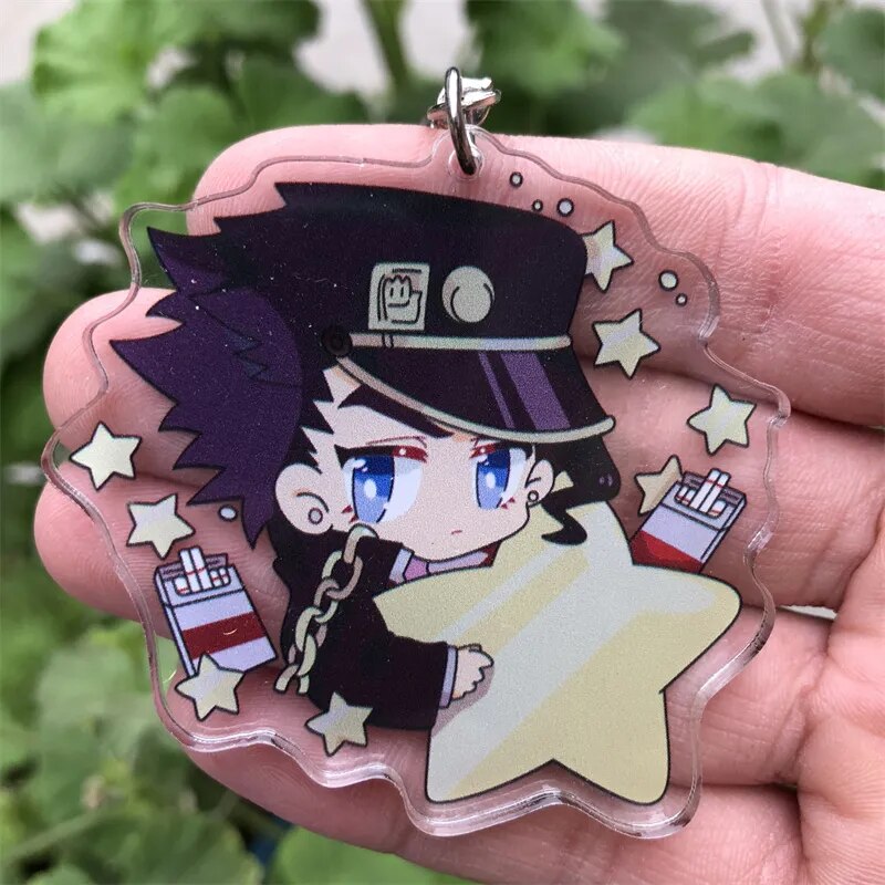 JoJo's Bizarre Adventure 'Jotaro Kujo | Star' Keyring Acrylic Keychain