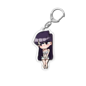 Komi Can't Communicate 'Komi San | Shy' Keyring Acrylic Keychain