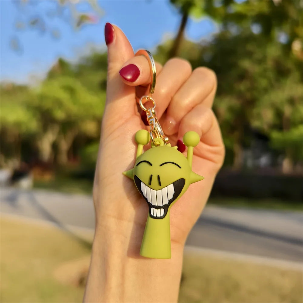 Sprunki 'Simon Horror' Keyring Resin Keychain