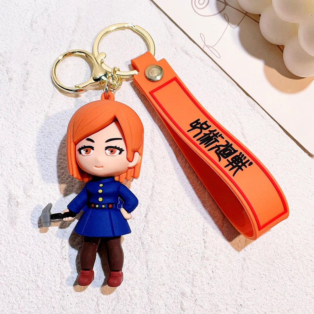 Jujutsu Kaisen 'Nobara Kugisaki' Keyring Silicone Keychain