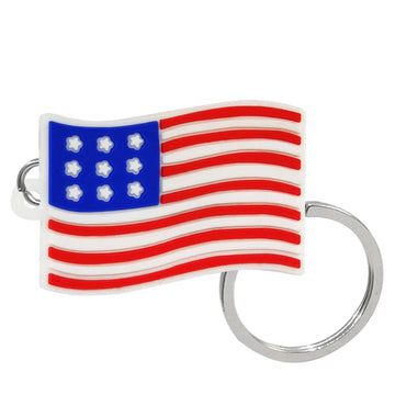 Flag 'United States of America' Enamel Keyring Keychain