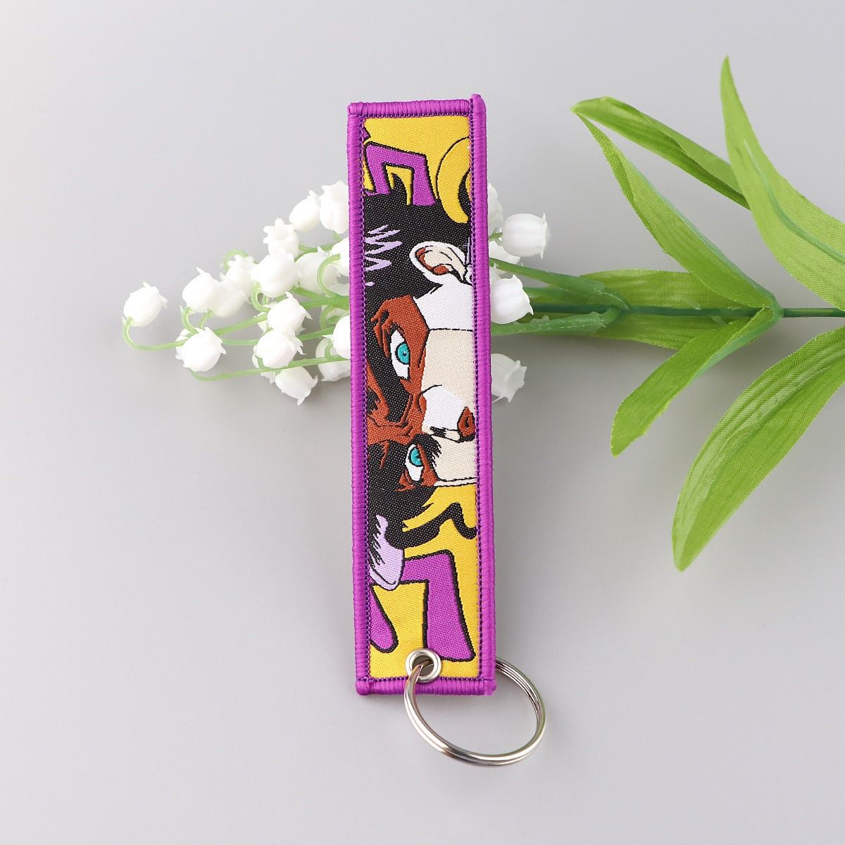JoJo's Bizarre Adventure 'Jotaro Kujo' Embroidered Keychain