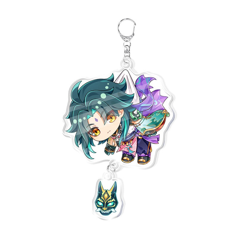 Genshin Impact 'Xiao' Keyring Acrylic Keychain