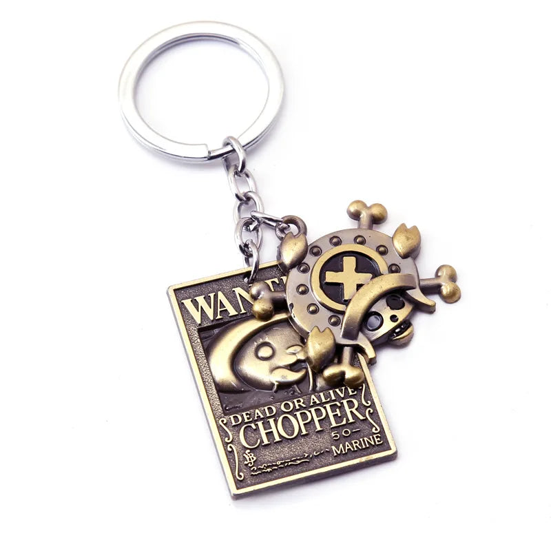 One Piece 'Chopper' Keyring Metal Keychain