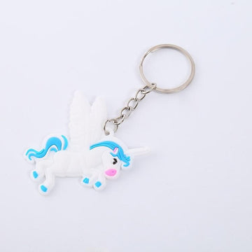 Cartoons 'Unicorn Ver. 4' Keyring Silicone Keychain