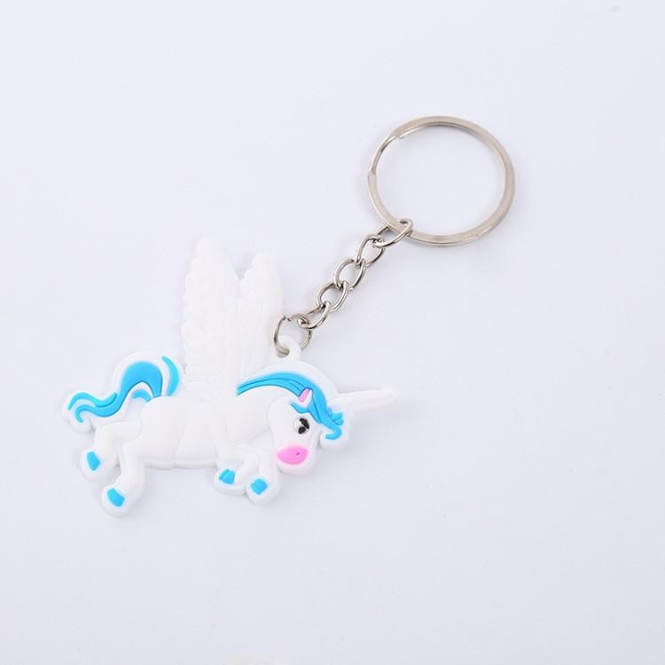 Cartoons 'Unicorn Ver. 4' Keyring Silicone Keychain