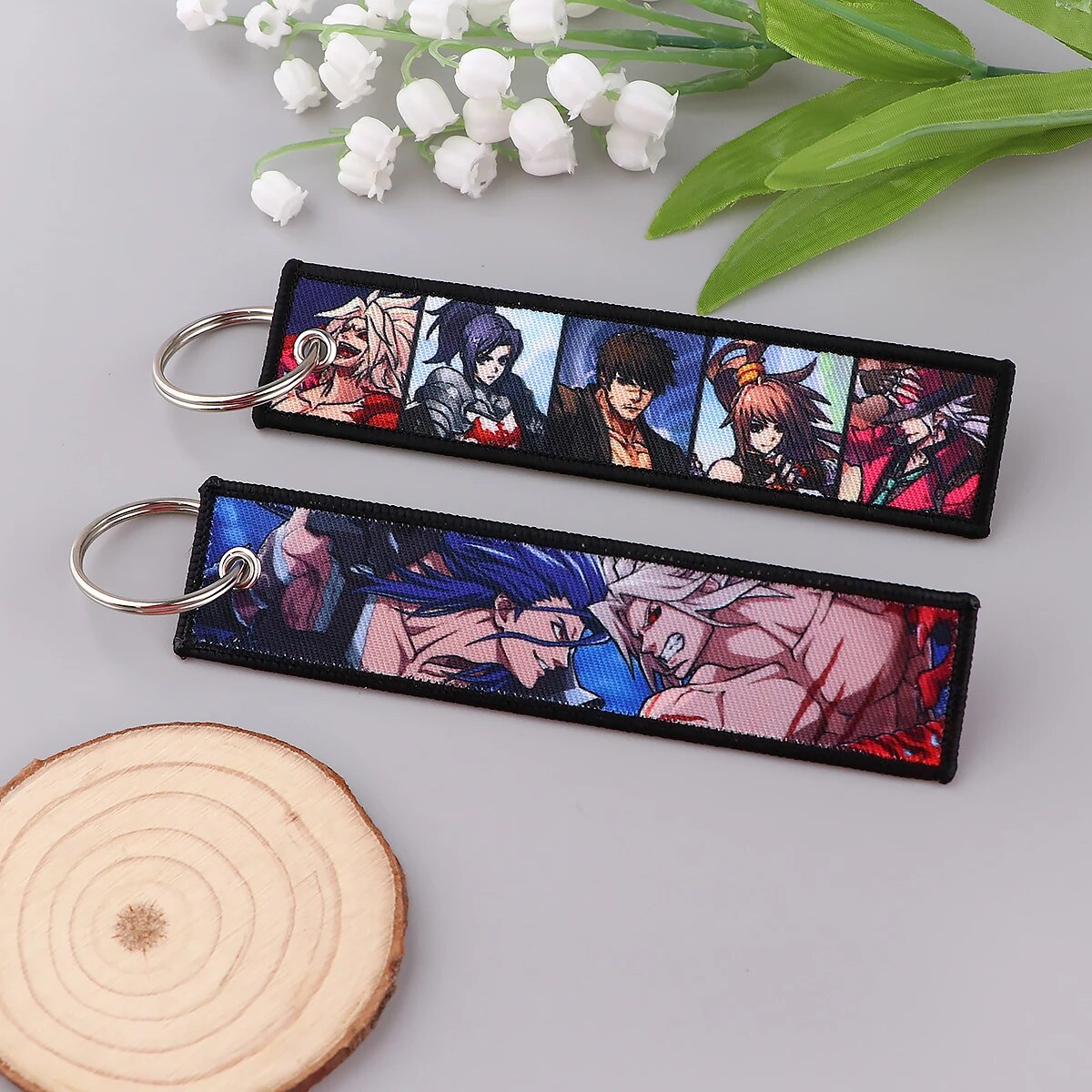 Dungeon & Fighter Embroidered Keychain