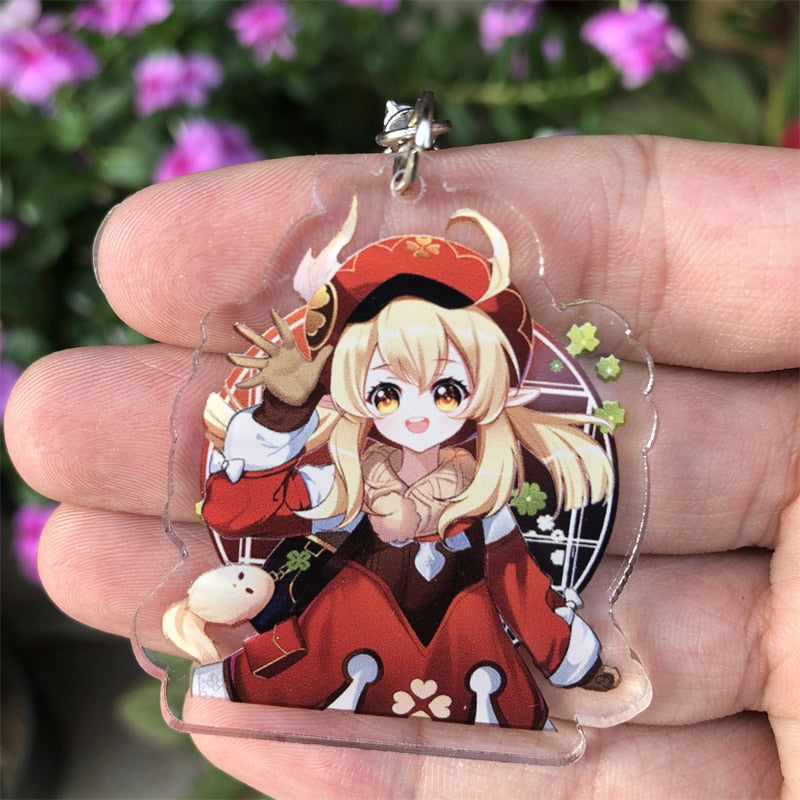 Genshin Impact 'Klee' Keyring Acrylic Keychain