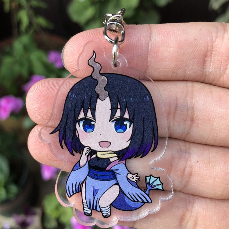 Miss Kobayashi's Dragon Maid 'Elma' Keyring Plastic Keychain