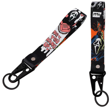 Scream 'No You Hang Up 1996' Wrist Lanyard Keychain with Keyring Clip