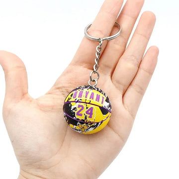 Basketball 'Lakers | Bryant 24' Keyring Rubber Keychain