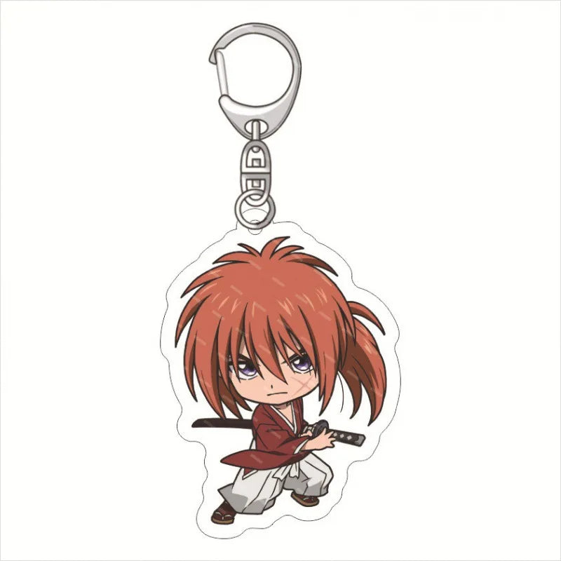 Rurouni Kenshin 'Kenshi Himura | Fierce' Keyring Acrylic Keychain