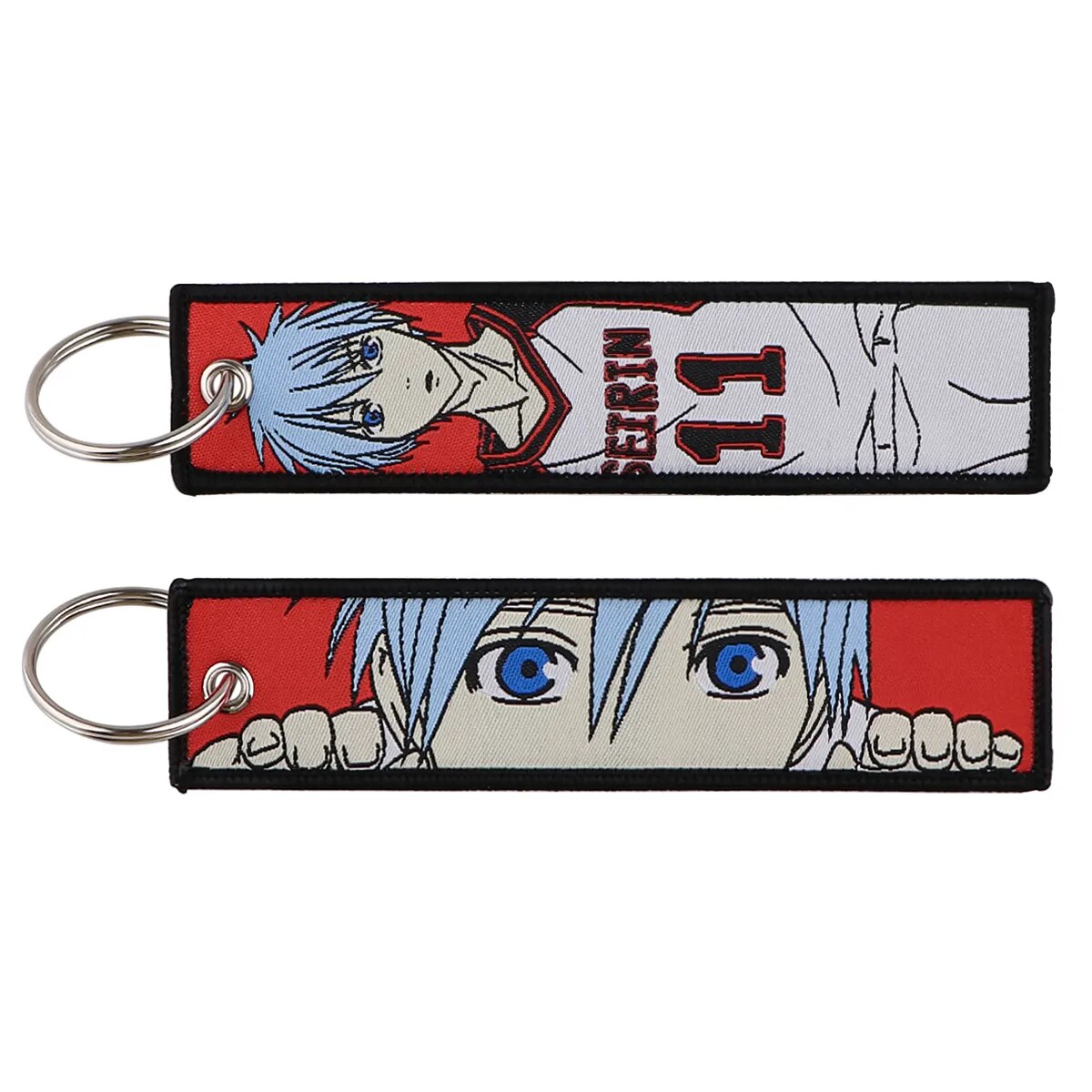 Kuroko no Basket 'Kuroko' Embroidered Keychain