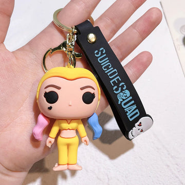 Suicide Squad 'Harley Quinn' Keyring PVC Keychain