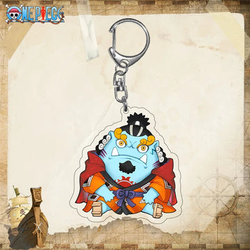 One Piece Jinbe Chibi Acrylic Keyring Keychain