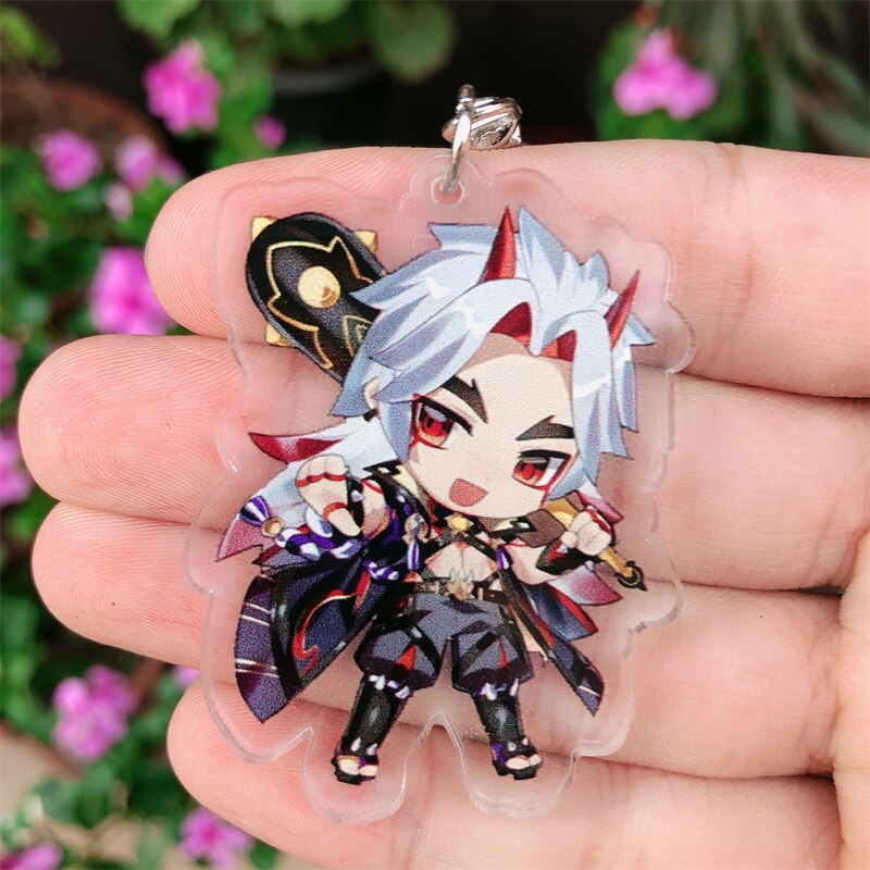 Genshin Impact 'Arataki Itto' Keyring Acrylic Keychain