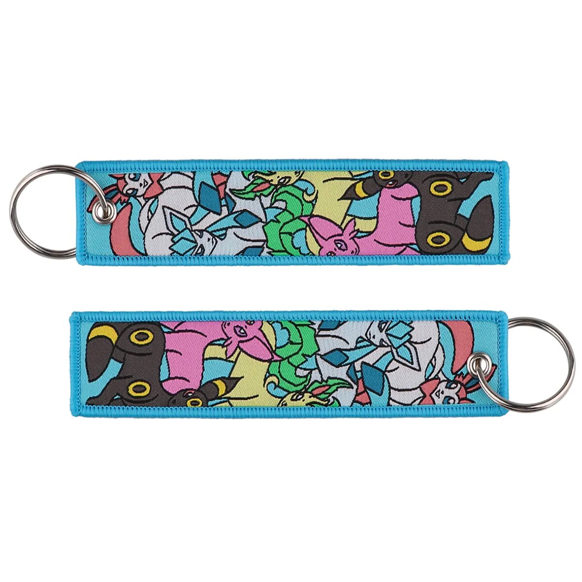Pokemon 'Eevee Evolutions' Embroidered Keychain