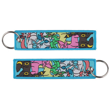 Pokemon 'Eevee Evolutions' Embroidered Keychain