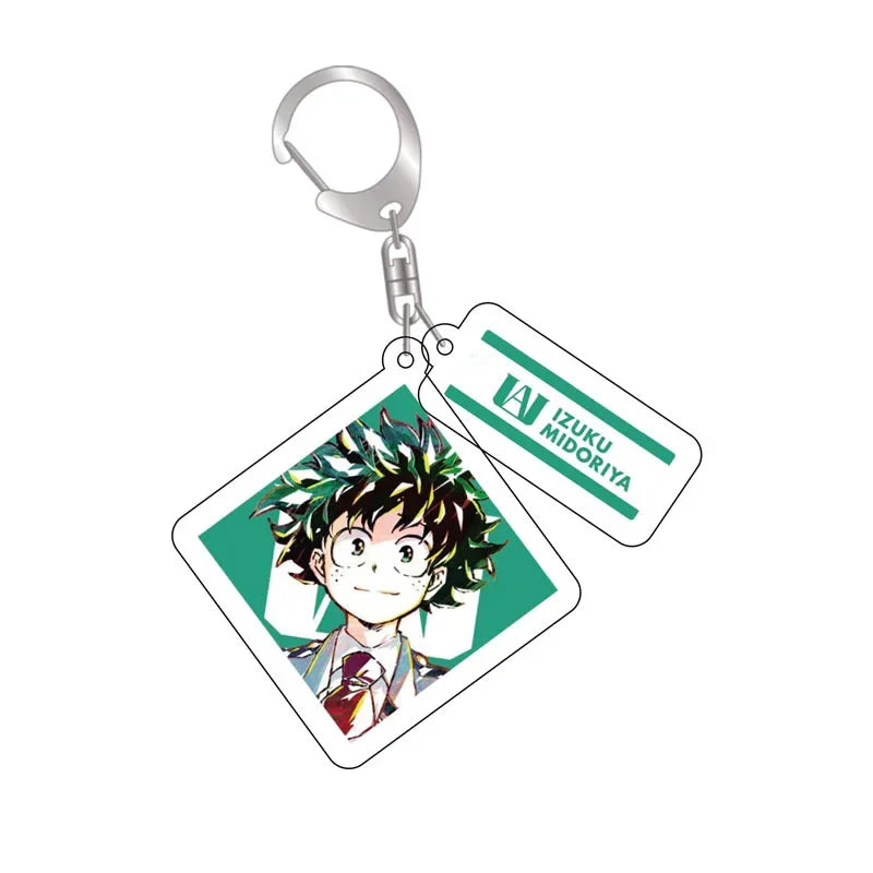 My Hero Academia 'Izuku Midoriya' Keyring Plastic Keychain