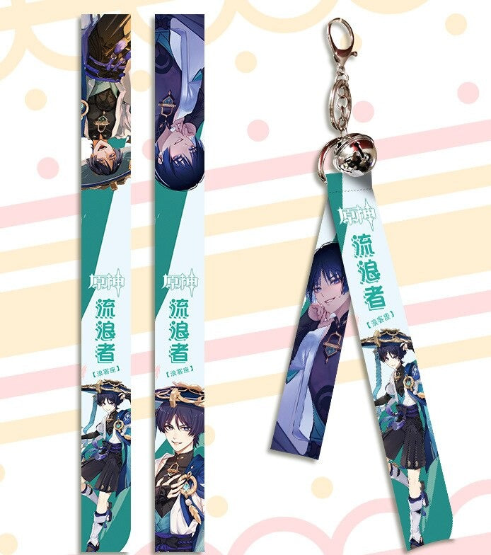 Genshin Impact 'Scaramouche' Streamer Clip Keychain – Little Chain Store