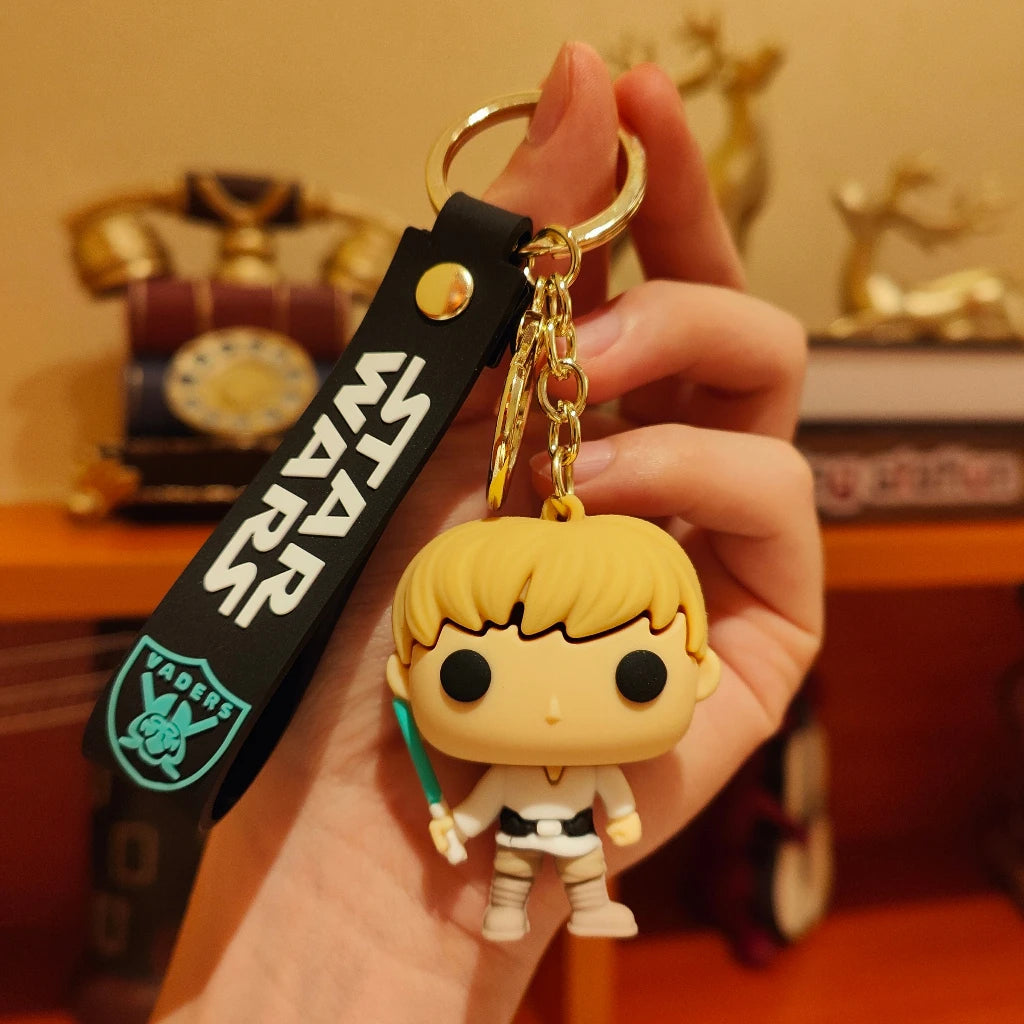 Star Wars 'Luke Skywalker' Keyring PVC Keychain