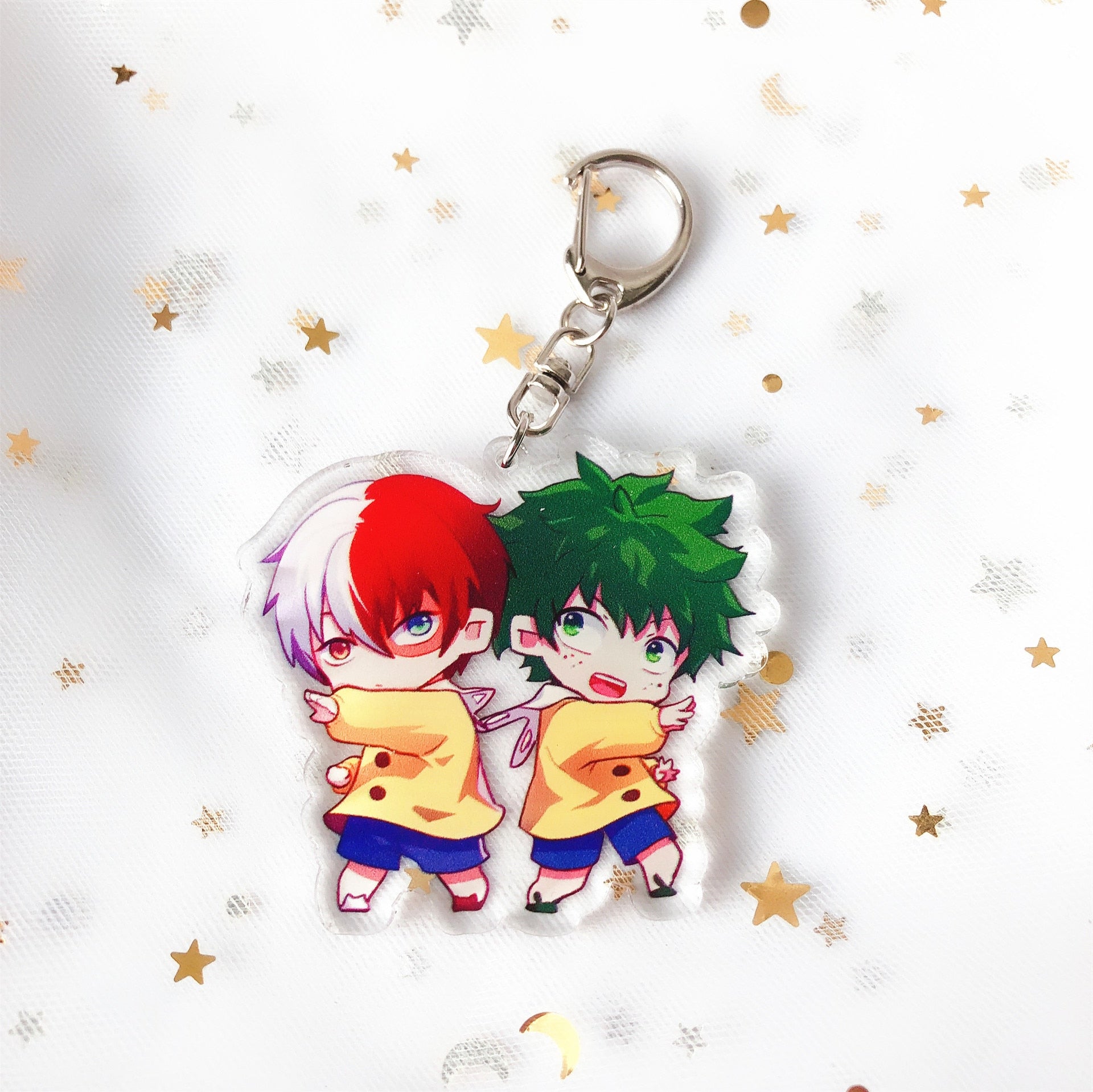 Boku no Hero 'Shoto Todoroki | Izuku Midoriya' Keyring Acrylic Keychain