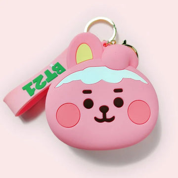 BT21 'Cooky' Keyring Silicone Keychain