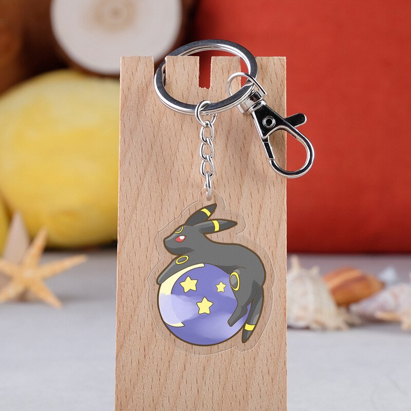 Pokemon 'Moon Umbreon' Keyring Acrylic Keychain