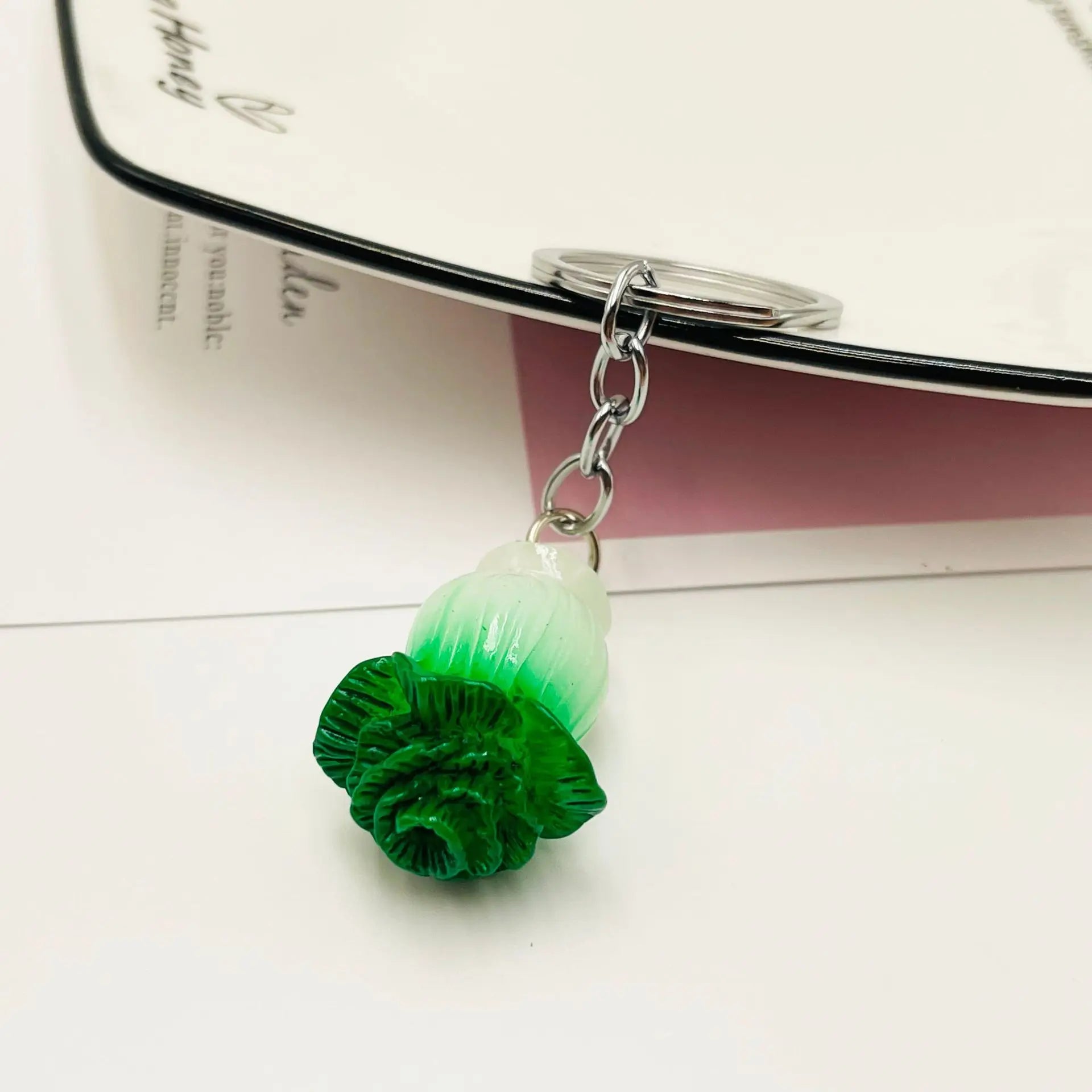 Fruit 'Chinese Cabbage' Keyring Resin Keychain