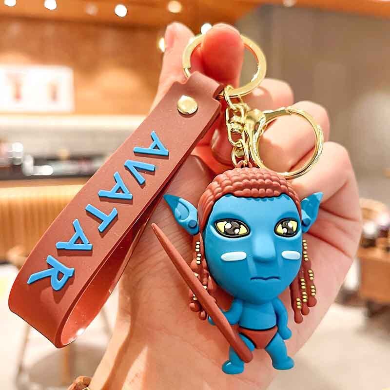 Avatar 'Simple | Avatar' Keyring Rubber Keychain