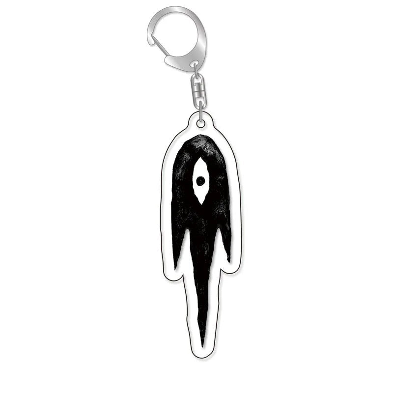 Omori 'Something | Pixel' Keyring Plastic Keychain