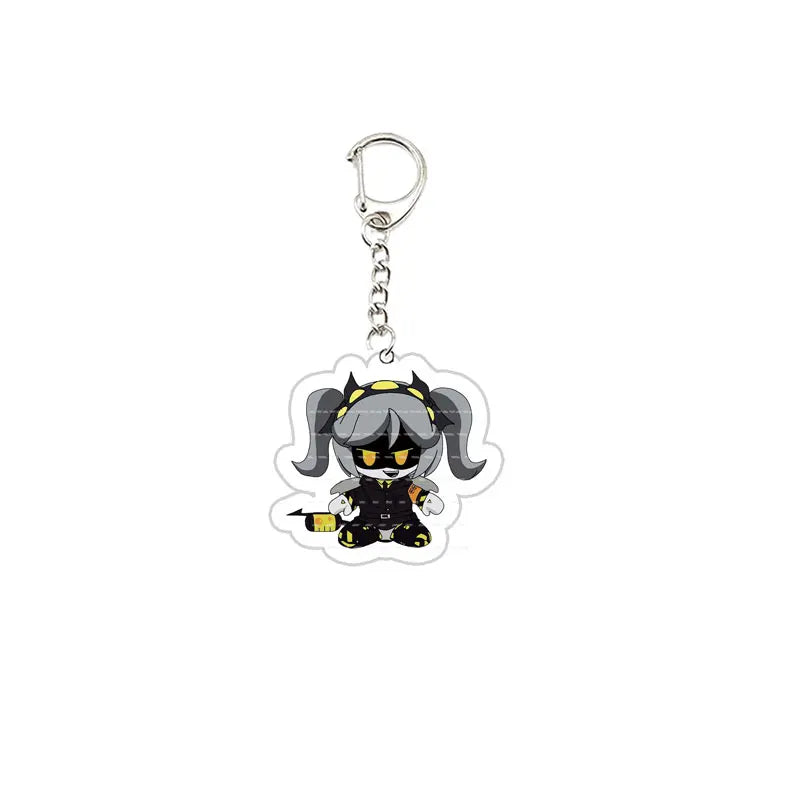 Murder Drones 'Serial Designation J Chibi' Keyring Acrylic Keychain