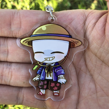 Undertale 'Farm Sans' Keyring Acrylic Keychain