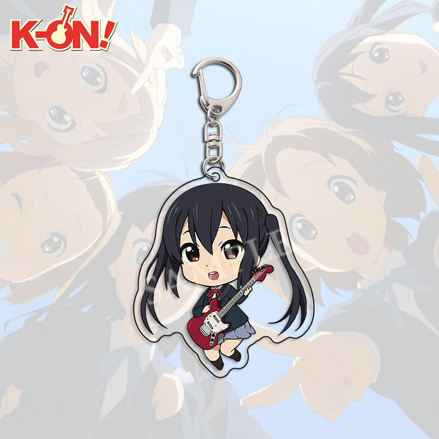 K-ON! 'Mio Akiyama | Guitar Ver. 1' Keyring Resin Keychain