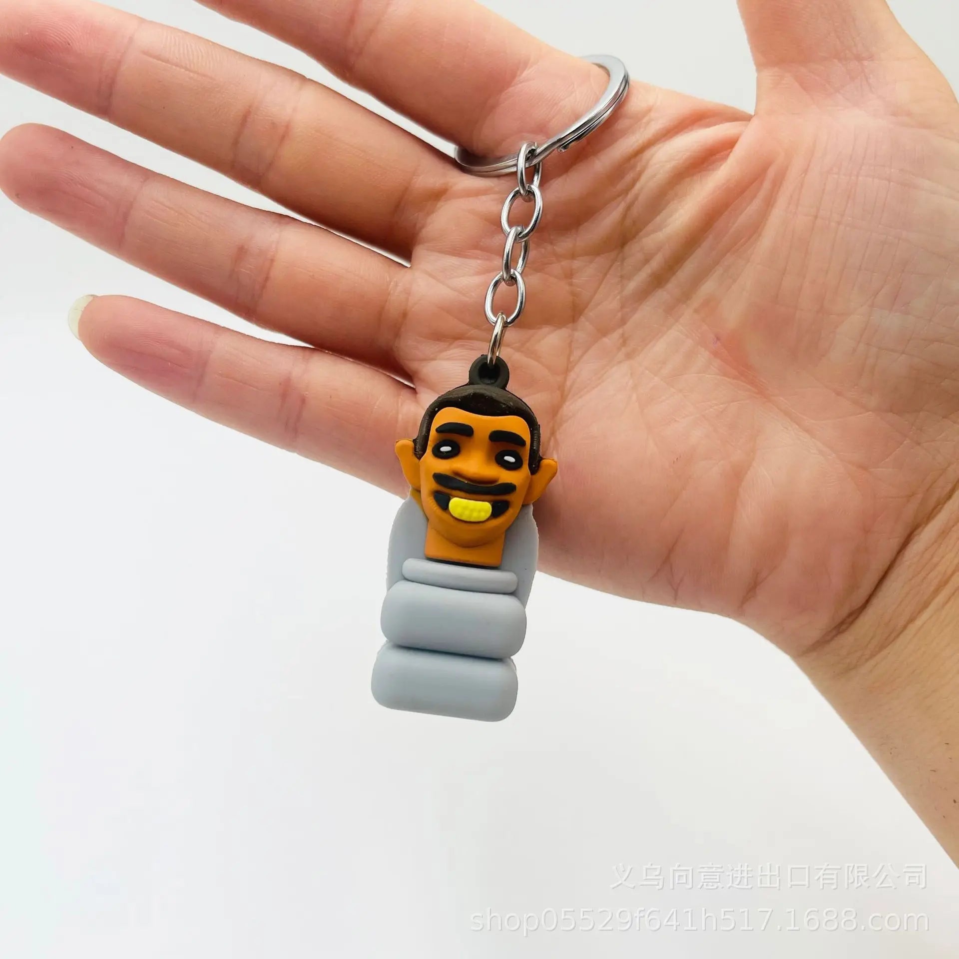 Skibidi Toilet 'Dj' Keyring PVC Keychain