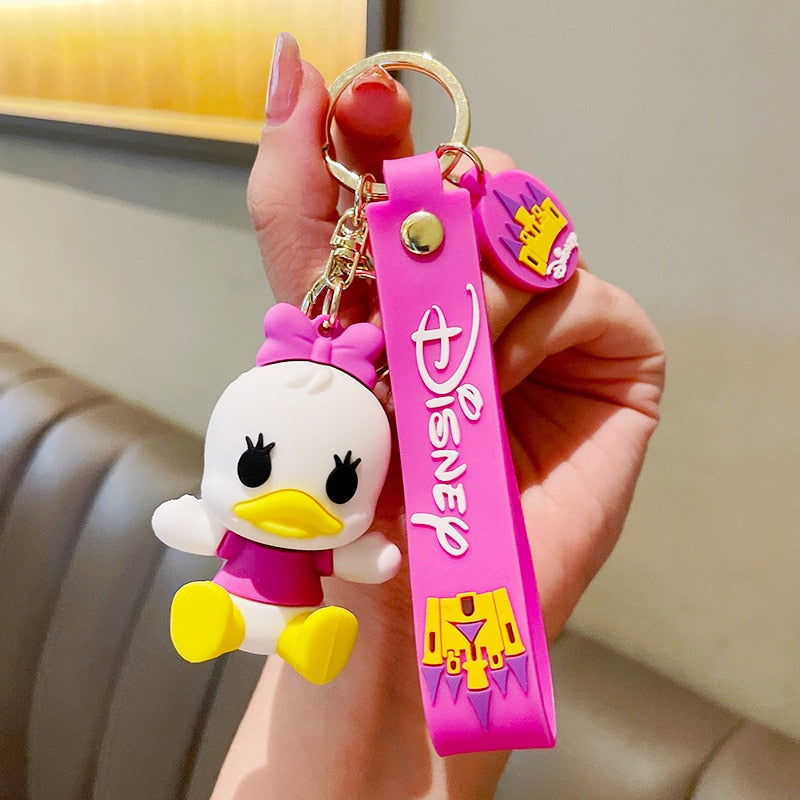 Mickey Mouse and Friends 'Little Daisy Duck' Keyring Silicone Keychain