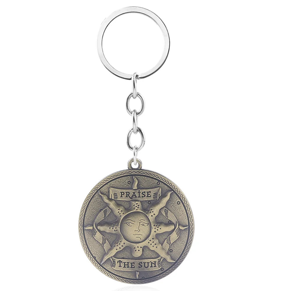Dark Souls 'Fire Keeper' Keyring Metal Keychain