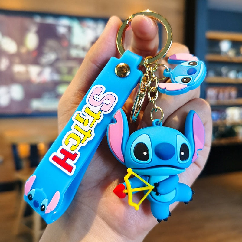 Lilo & Stitch 'Stitch | Archer' Keyring Silicone Keychain
