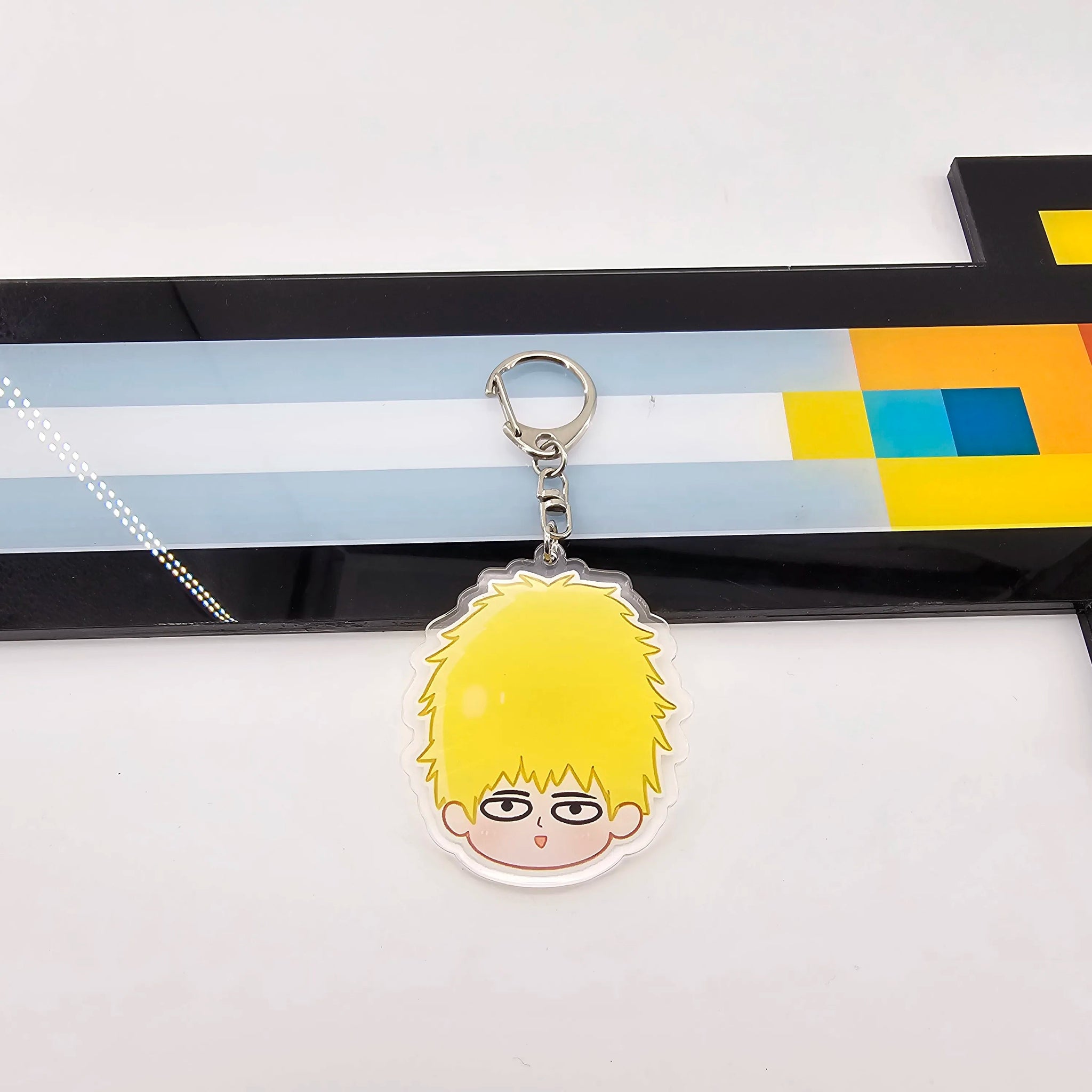 Mob Psycho 100 'Teruki Hanazawa' Keyring Acrylic Keychain