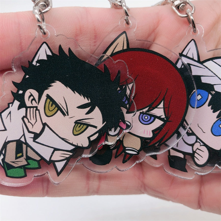 Steins Gate 'Makise Kurisu Keyring Plastic Keychain