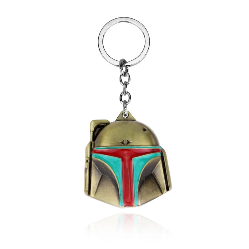 Star Wars 'Boba Fett | Brass' Keyring Metal Keychain
