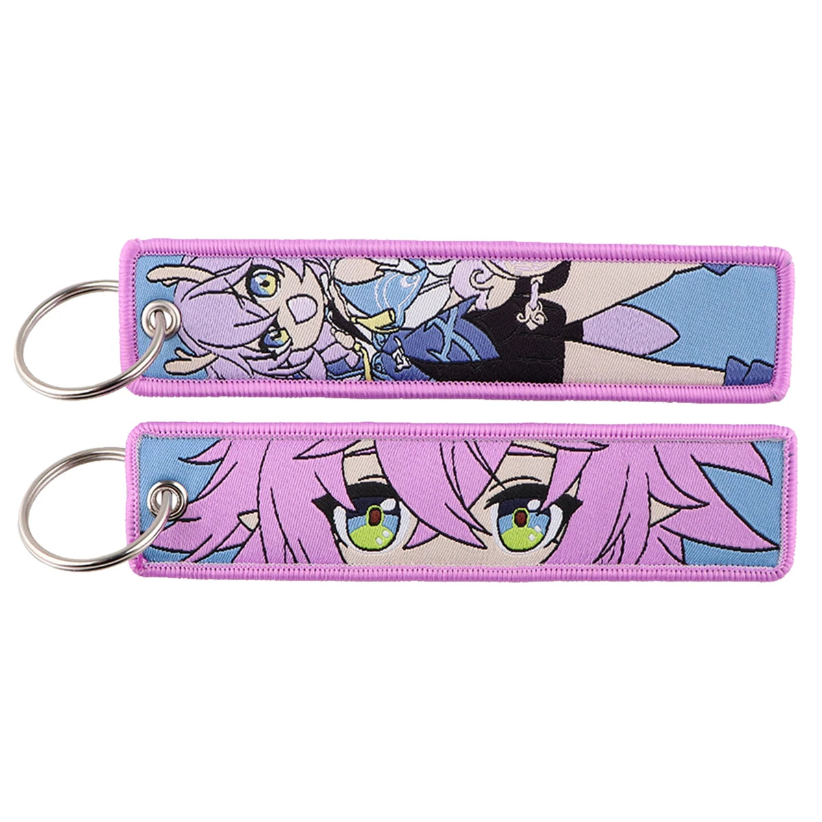 Honkai Star Rail 'Bailu' Embroidered Keychain