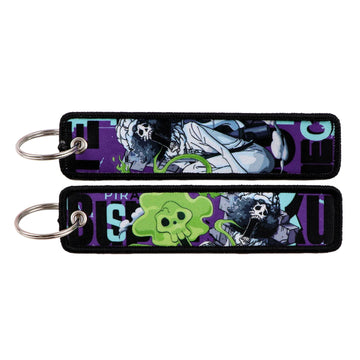 One Piece 'Brook' Embroidered Keyring Keychain