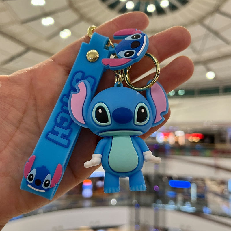 Lilo & Stitch 'Serious | Stitch' Keyring Silicone Keychain