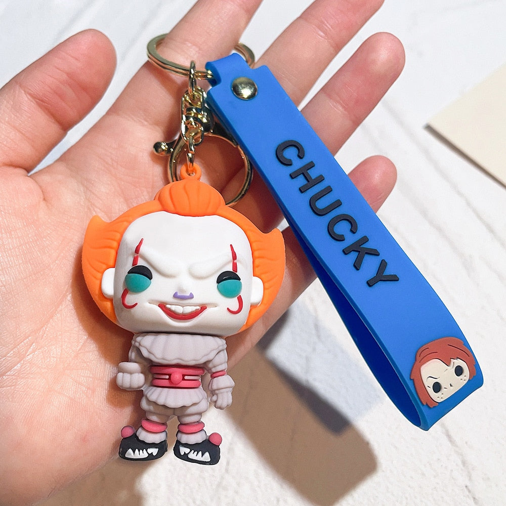 It 'Pennywise' Keyring Silicone Keychain