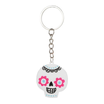 Cartoons 'Halloween Pumpkin Ghost' Keyring Silicone Keychain